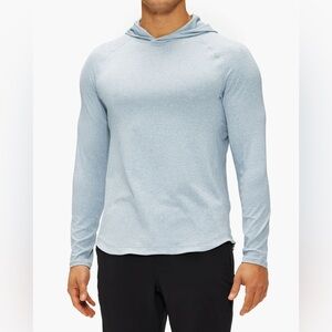 Lululemon - License to Train hoodie light blue size large